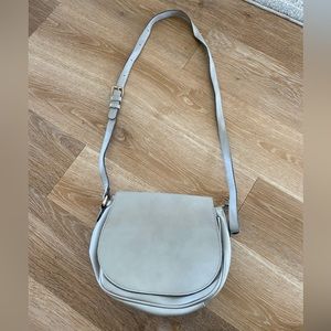 Street Level gray crossbody purse